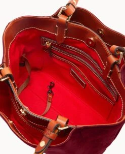 Suede Small Flynn Wine -Dooney & Bourke B1459G SUWNPATN ALT2 1