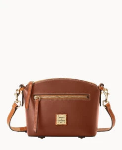 Wexford Leather Domed Crossbody Brown -Dooney & Bourke B1495G JKNAPANA