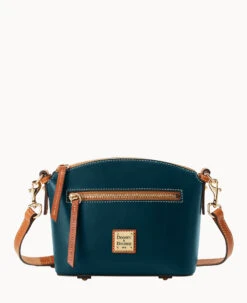 Wexford Leather Domed Crossbody Brown -Dooney & Bourke B1495G JKXFPANA