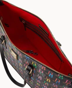 DB75 Multi Tote Black -Dooney & Bourke B1521G 5SBLPABL ALT2
