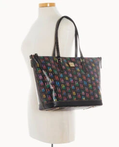DB75 Multi Tote Black -Dooney & Bourke B1521G 5SBLPABL ALT4