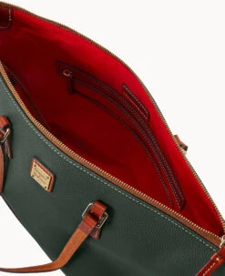 Pebble Grain Tote Forest -Dooney & Bourke B1521G AWFSPATN ALT2