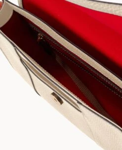 Pebble Grain Casey Clutch Bone 27 Pebble Grain Casey Clutch Bone -Dooney & Bourke B1525G AWBOPATN ALT2 1