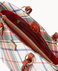 Windsor Small Nelly Tote White -Dooney & Bourke B1559G 3WWHPATN ALT2 1