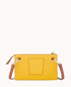 Pebble Grain Gingy Crossbody Dandelion -Dooney & Bourke B1591G AWZJPATN ALT3