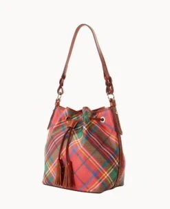 Windsor Tasha Drawstring Red -Dooney & Bourke B1596G 3WRDPATN ALT1 1