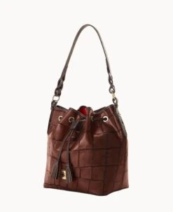 Denison Tasha Drawstring Cognac -Dooney & Bourke B1596G 8DCGPABM ALT1 1