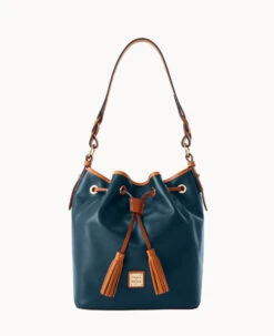 Wexford Leather Tasha Drawstring Black -Dooney & Bourke B1596G JKMDPANA