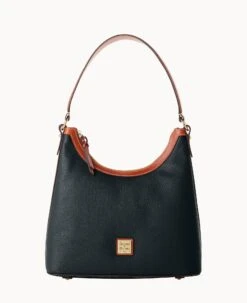 Pebble Grain Hobo Coral 34 Pebble Grain Hobo Coral -Dooney & Bourke B1613G AWBLPATN