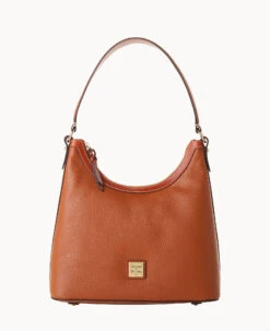 Pebble Grain Hobo Coral 38 Pebble Grain Hobo Coral -Dooney & Bourke B1613G AWCAPATN