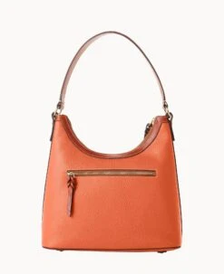 Pebble Grain Hobo Coral 24 Pebble Grain Hobo Coral -Dooney & Bourke B1613G AWCRPATN ALT3