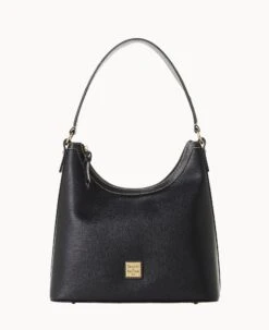 Saffiano Hobo Black 26 Saffiano Hobo Black -Dooney & Bourke B1613G SIBLSIBL 1