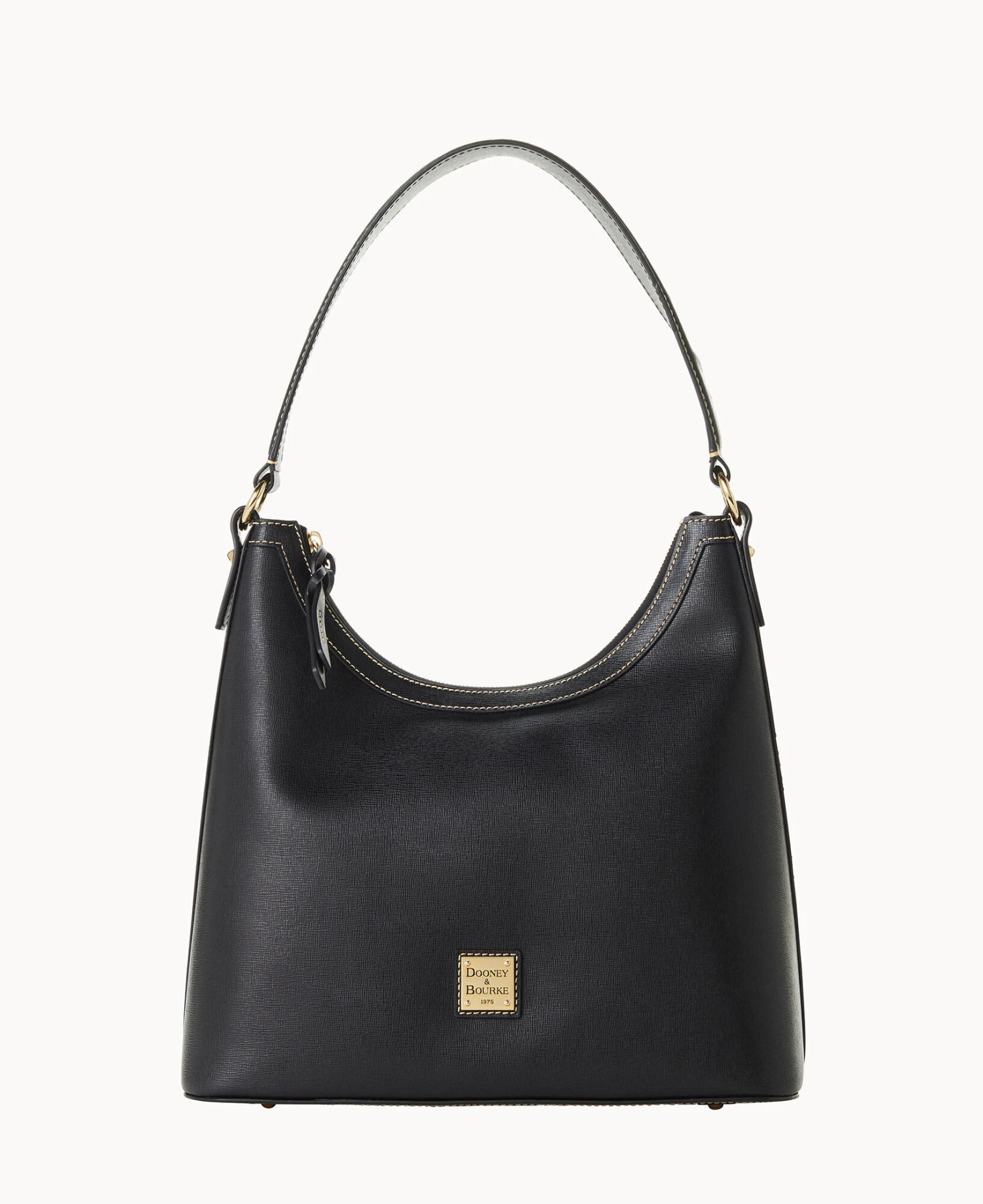 Saffiano Hobo Black 1 Saffiano Hobo Black