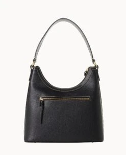 Saffiano Hobo Black 30 Saffiano Hobo Black -Dooney & Bourke B1613G SIBLSIBL ALT3 1