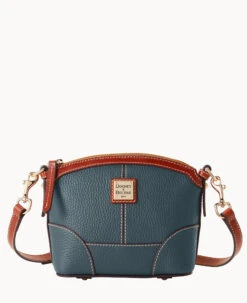 Pebble Grain Mini Domed Crossbody Geranium -Dooney & Bourke B1615G AWFSPATN