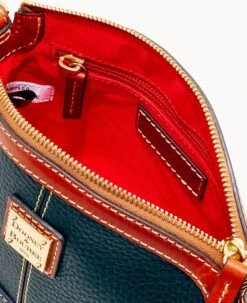 Pebble Grain Mini Domed Crossbody Black -Dooney & Bourke B1615G P1BLPATN ALT2 1