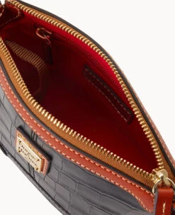 Landon Mini Domed Crossbody Black -Dooney & Bourke B1615G RIBLPATN ALT2