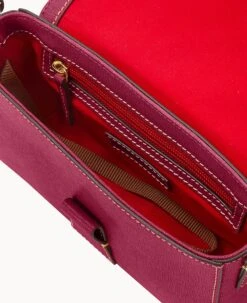 Saffiano Kyra Crossbody Cranberry -Dooney & Bourke B1662G SICBSICB ALT2 1