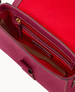 Saffiano Kyra Crossbody Cranberry -Dooney & Bourke B1662G SICBSICB ALT2