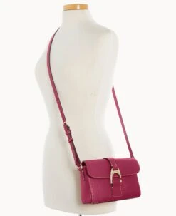 Saffiano Kyra Crossbody Cranberry -Dooney & Bourke B1662G SICBSICB ALT4 1