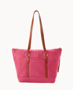 Pebble Grain Tilly Tote Hot Pink -Dooney & Bourke B1665G AWHPPATN ALT3