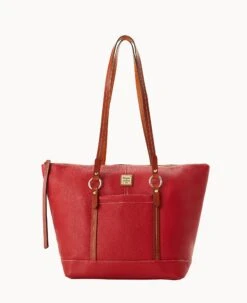 Pebble Grain Tilly Tote Hot Pink -Dooney & Bourke B1665G AWRDPATN