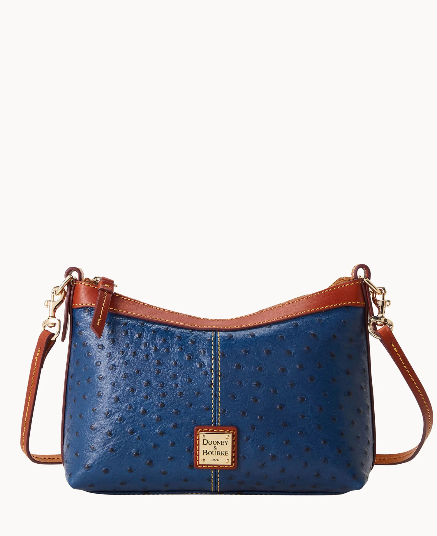 Ostrich Crossbody Pouch Geranium 17 Ostrich Crossbody Pouch Geranium - Image 17