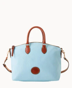 Nylon Satchel Khaki -Dooney & Bourke B1668G INLBPATN