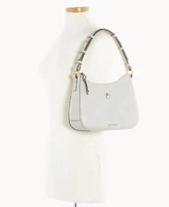 NFL Raiders Small Kiley Hobo RAIDERS 20 NFL Raiders Small Kiley Hobo RAIDERS -Dooney & Bourke B1690D N1ECSCECRAID ALT4 1