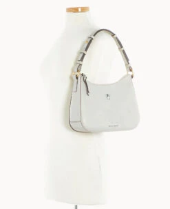 NFL Raiders Small Kiley Hobo RAIDERS 15 NFL Raiders Small Kiley Hobo RAIDERS -Dooney & Bourke B1690D N1ECSCECRAID ALT4