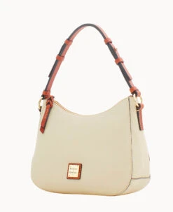 Pebble Grain Small Kiley Hobo Bone 22 Pebble Grain Small Kiley Hobo Bone -Dooney & Bourke B1690G AWBOPATN ALT1