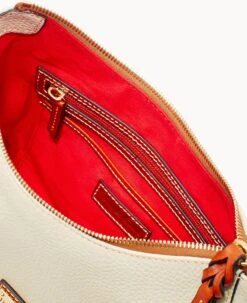 Pebble Grain Small Kiley Hobo Bone 23 Pebble Grain Small Kiley Hobo Bone -Dooney & Bourke B1690G AWBOPATN ALT2