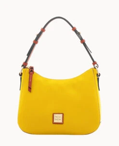 Pebble Grain Small Kiley Hobo Bone 33 Pebble Grain Small Kiley Hobo Bone -Dooney & Bourke B1690G AWSNPATN