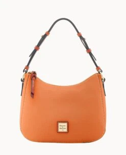 Pebble Grain Small Kiley Hobo Bone 32 Pebble Grain Small Kiley Hobo Bone -Dooney & Bourke B1690G AWZNPATN