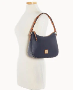 Wexford Leather Small Kiley Hobo Midnight Blue 20 Wexford Leather Small Kiley Hobo Midnight Blue -Dooney & Bourke B1690G JKMDPANA ALT4