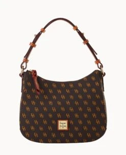 Gretta Small Kiley Hobo Navy -Dooney & Bourke B1690G NGBMPATN