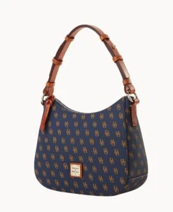 Gretta Small Kiley Hobo Navy -Dooney & Bourke B1690G NGNVPATN ALT1 1