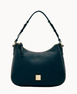Pebble Grain Kiley Hobo Black Black -Dooney & Bourke B1691G AWBLPABL 2