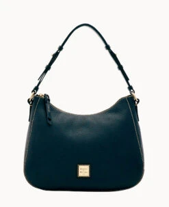 Pebble Grain Kiley Hobo Black Black