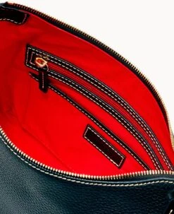 Pebble Grain Kiley Hobo Black Black -Dooney & Bourke B1691G AWBLPABL ALT2 1