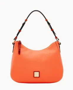 Pebble Grain Kiley Hobo Black Black -Dooney & Bourke B1691G AWCRPATN