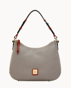 Pebble Grain Kiley Hobo Black Black -Dooney & Bourke B1691G AWSOPATN