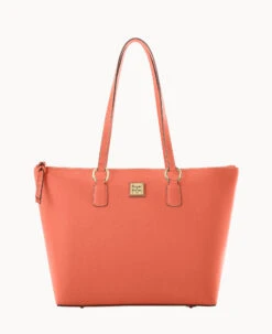 Saffiano Wren Zip Top Marine -Dooney & Bourke B1694G SICRSICR