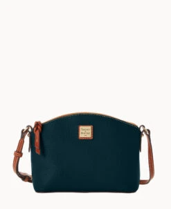 Pebble Grain Suki Crossbody Midnight Blue -Dooney & Bourke B1696G AWBLPATN