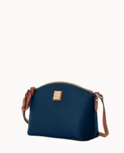 Pebble Grain Suki Crossbody Midnight Blue -Dooney & Bourke B1696G AWMDPATN ALT1 1