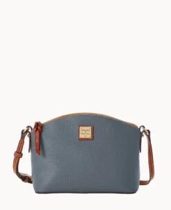 Pebble Grain Suki Crossbody Midnight Blue -Dooney & Bourke B1696G AWSLPATN