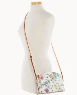 Botanical Collection Suki Crossbody White -Dooney & Bourke B1696G BZWHSVNA ALT4