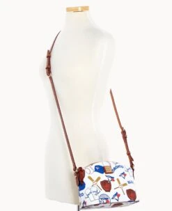 MLB Blue Jays Suki Crossbody BLUE JAYS -Dooney & Bourke B1696G QUMWPATNBJAY ALT4 1