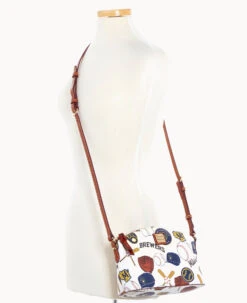 MLB Brewers Suki Crossbody BREWERS -Dooney & Bourke B1696G QUMWPATNBRWS ALT4