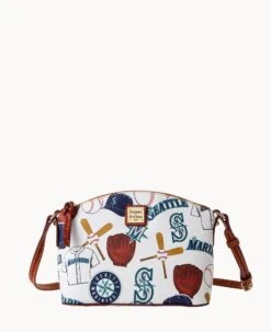 MLB Mariners Suki Crossbody MARINERS -Dooney & Bourke B1696G QUMWPATNMRNR 1